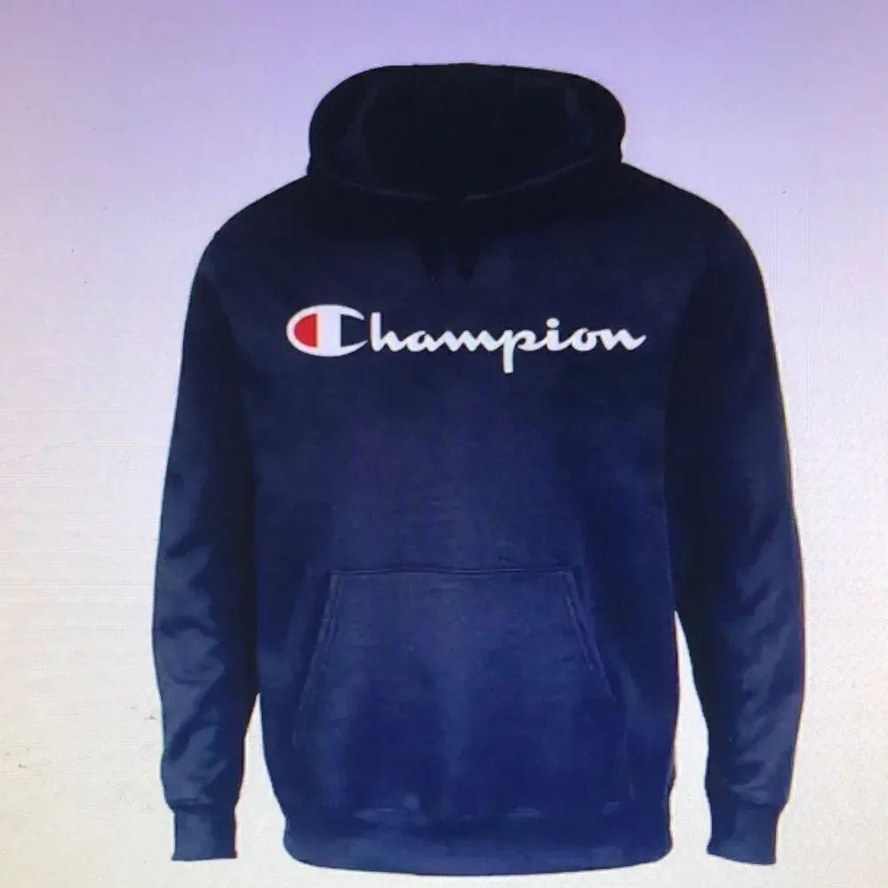 COPY - Champion BIG AND TALL script logo hoodie new in plastic sz 3XLT FREE SHI…